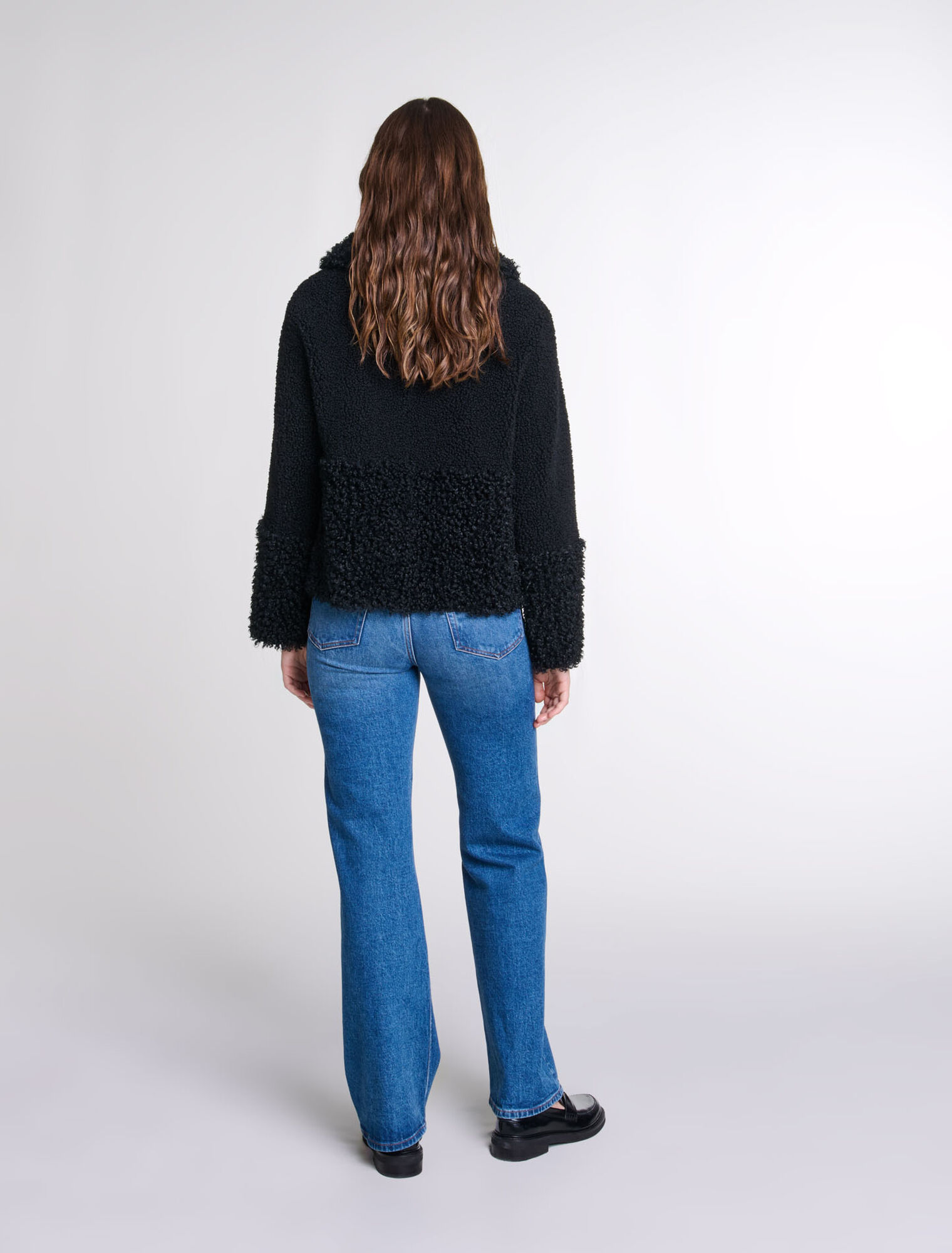 Chaqueta de rizo