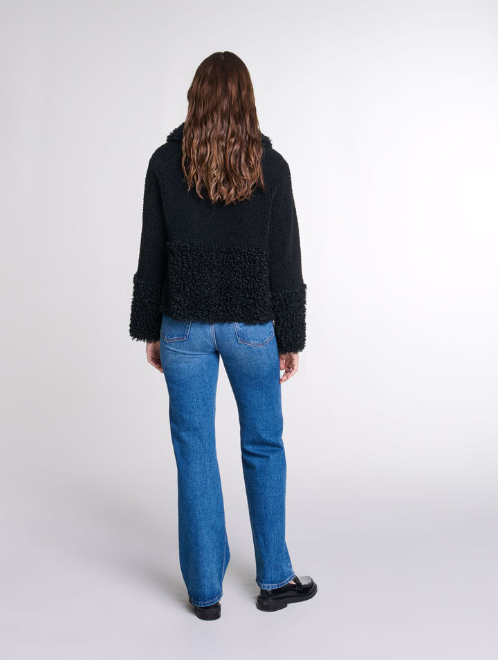 Chaqueta de rizo