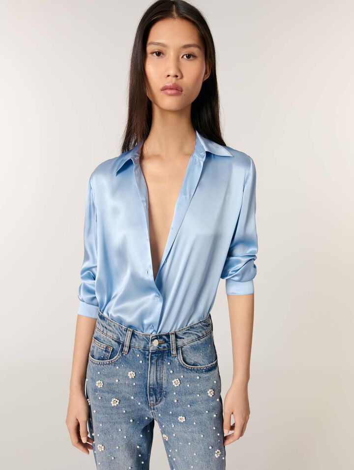 Camisa de seda