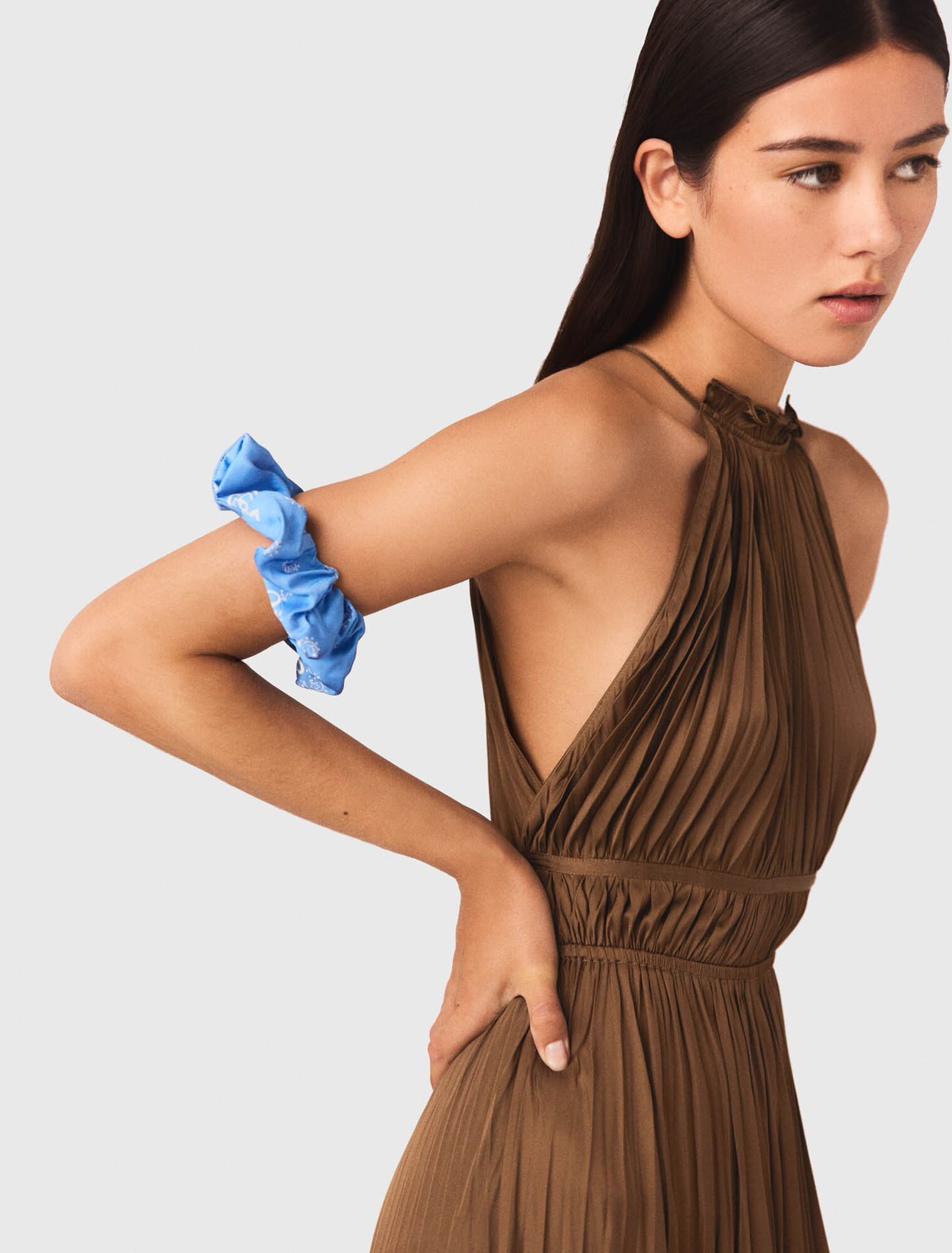 Coletero de tejido estampado