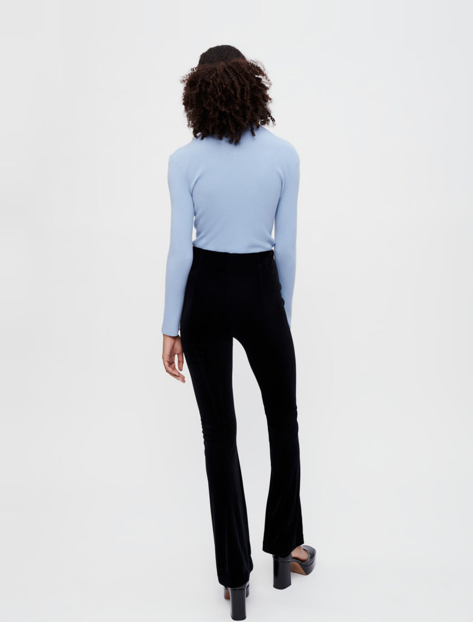 Pantalón de terciopelo stretch