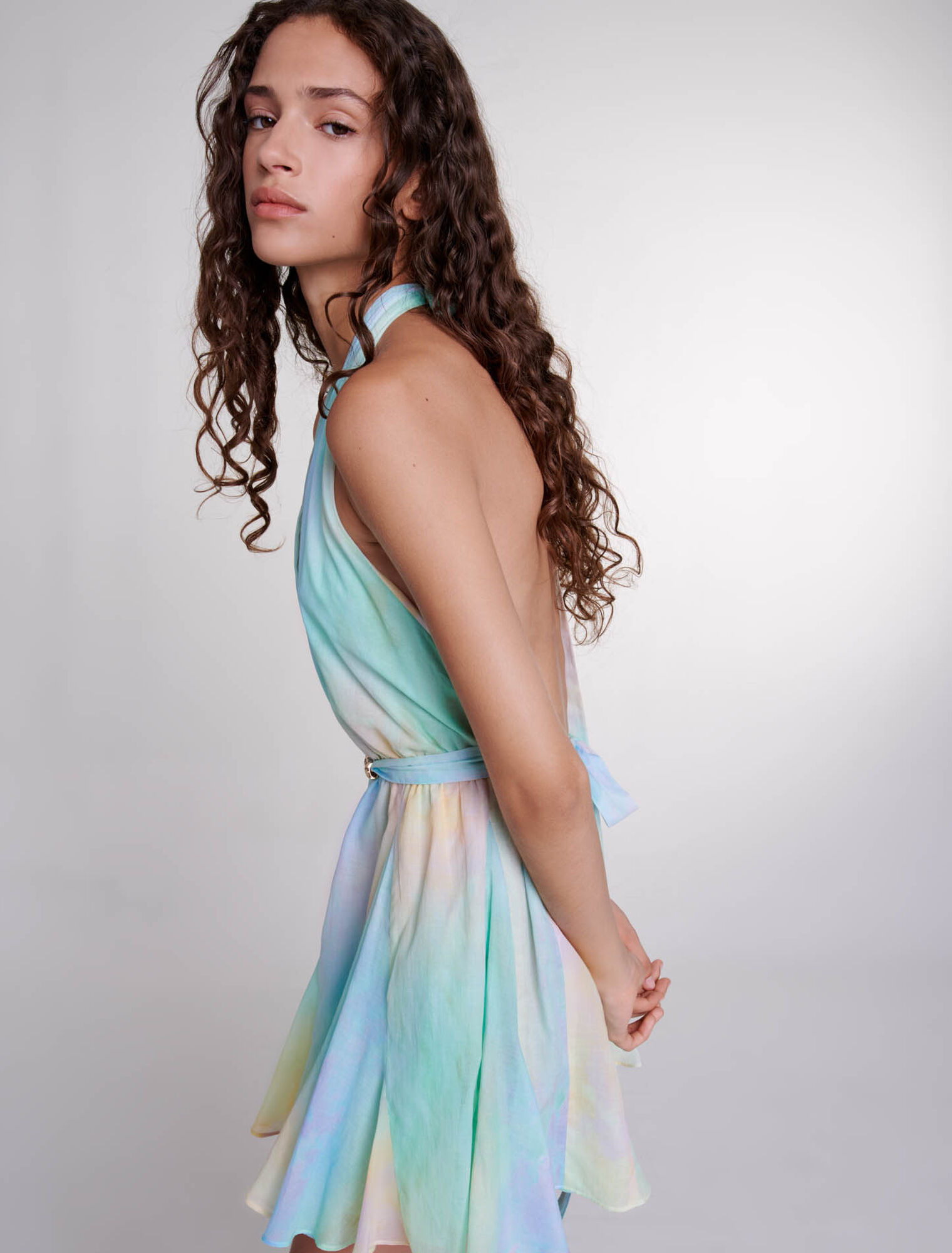 Vestido tie and dye