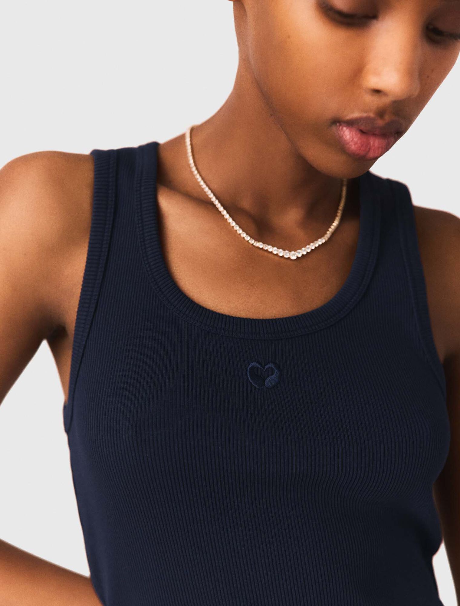 Camiseta de tirantes de canal&eacute;