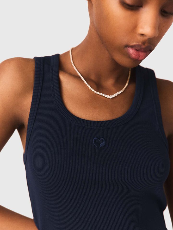 Camiseta de tirantes de canal&eacute;