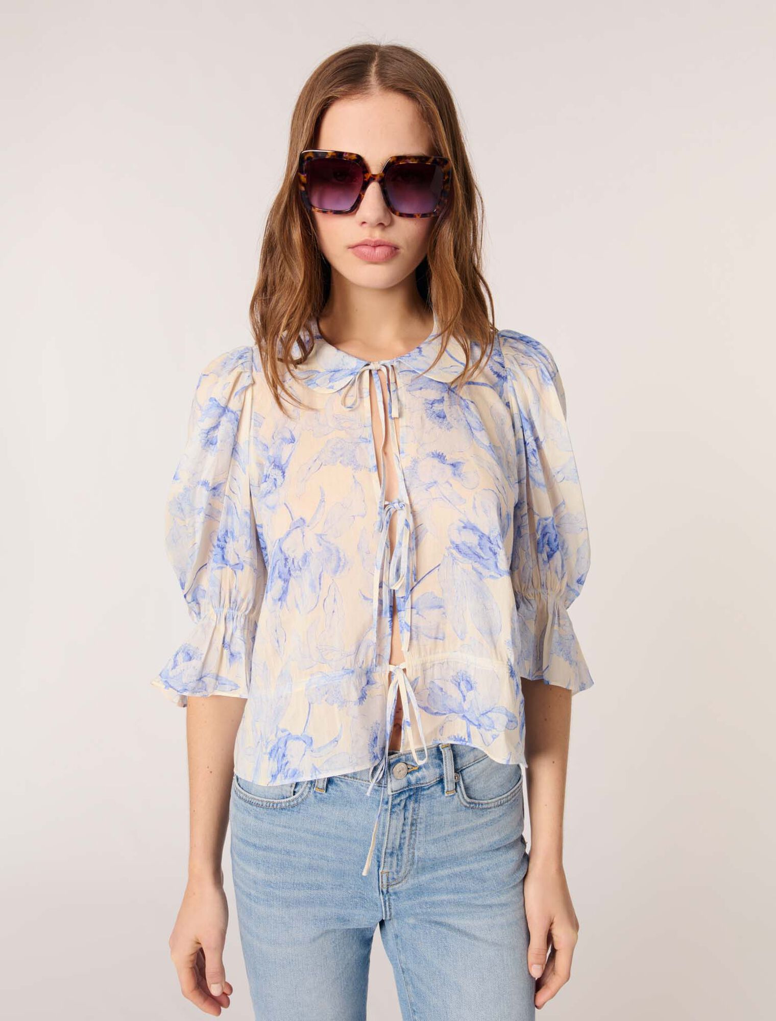 Top estampado