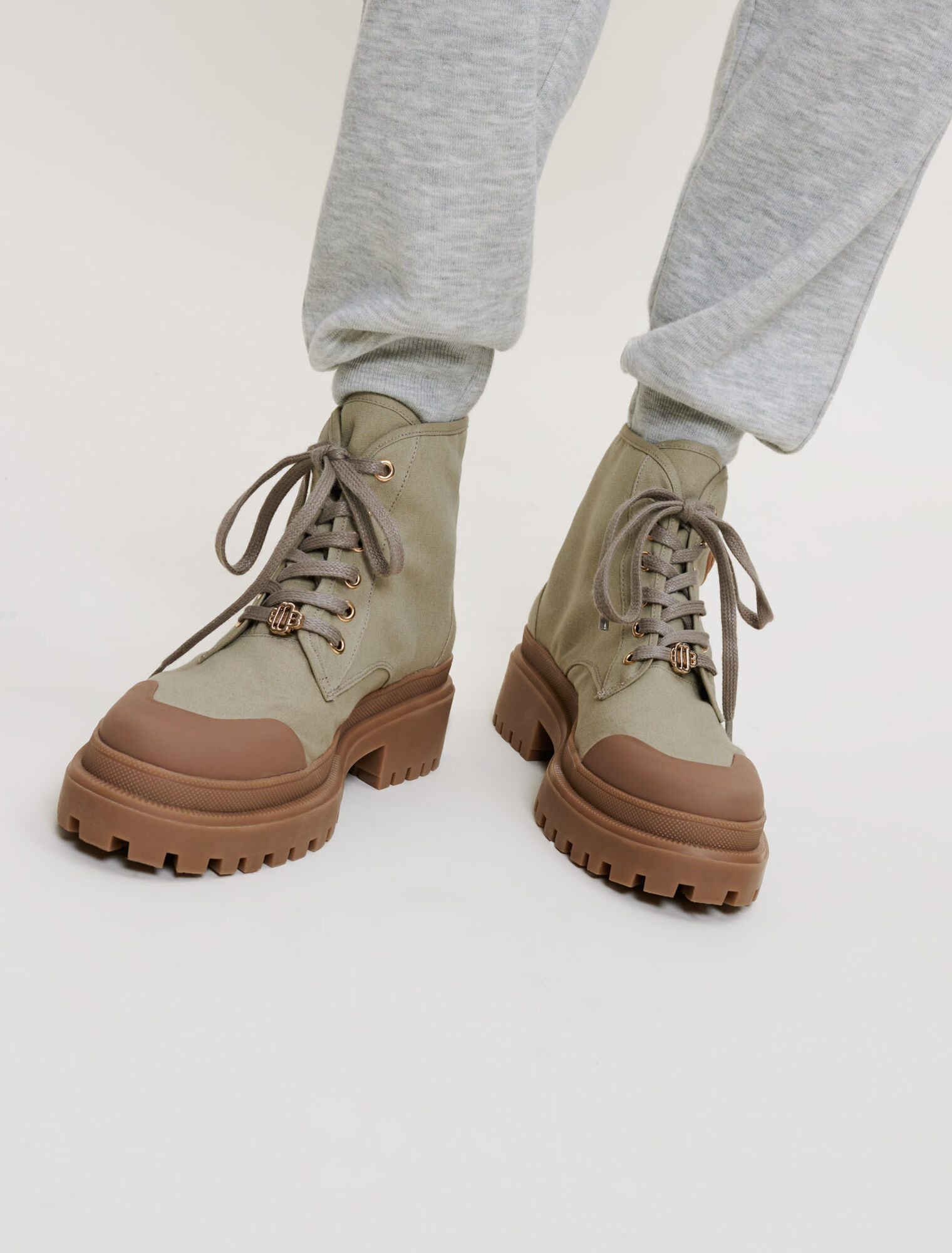 Botas de tela