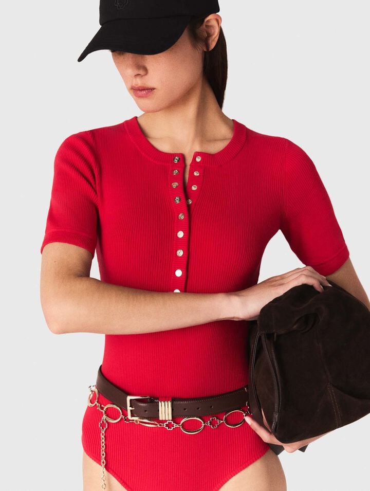 Bolso M tote de piel serraje