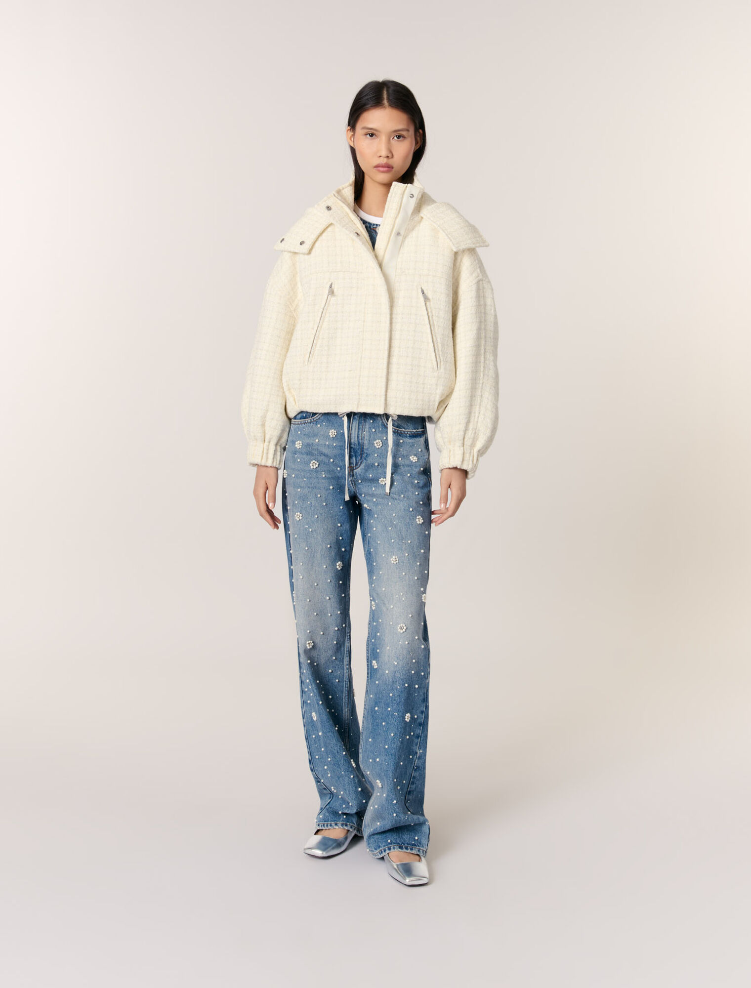 Chaqueta de tweed