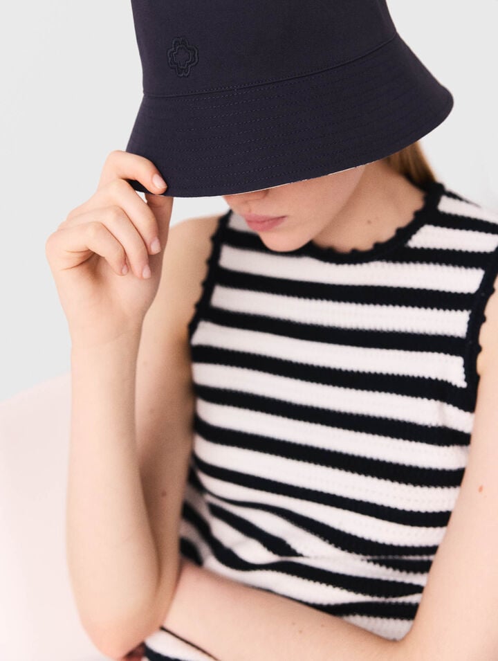 Bob reversible estampado frutas