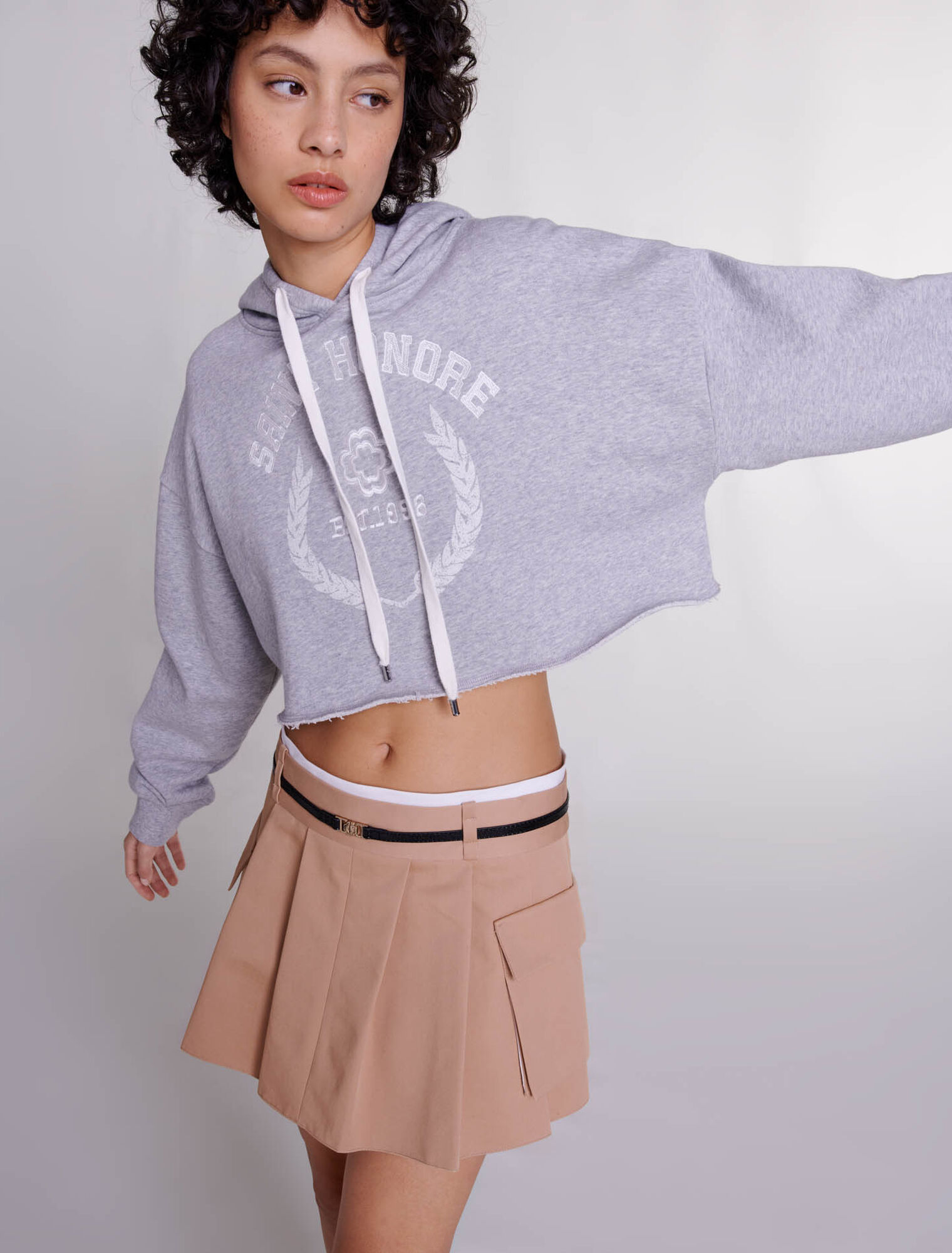 Sudadera crop Saint Honoré