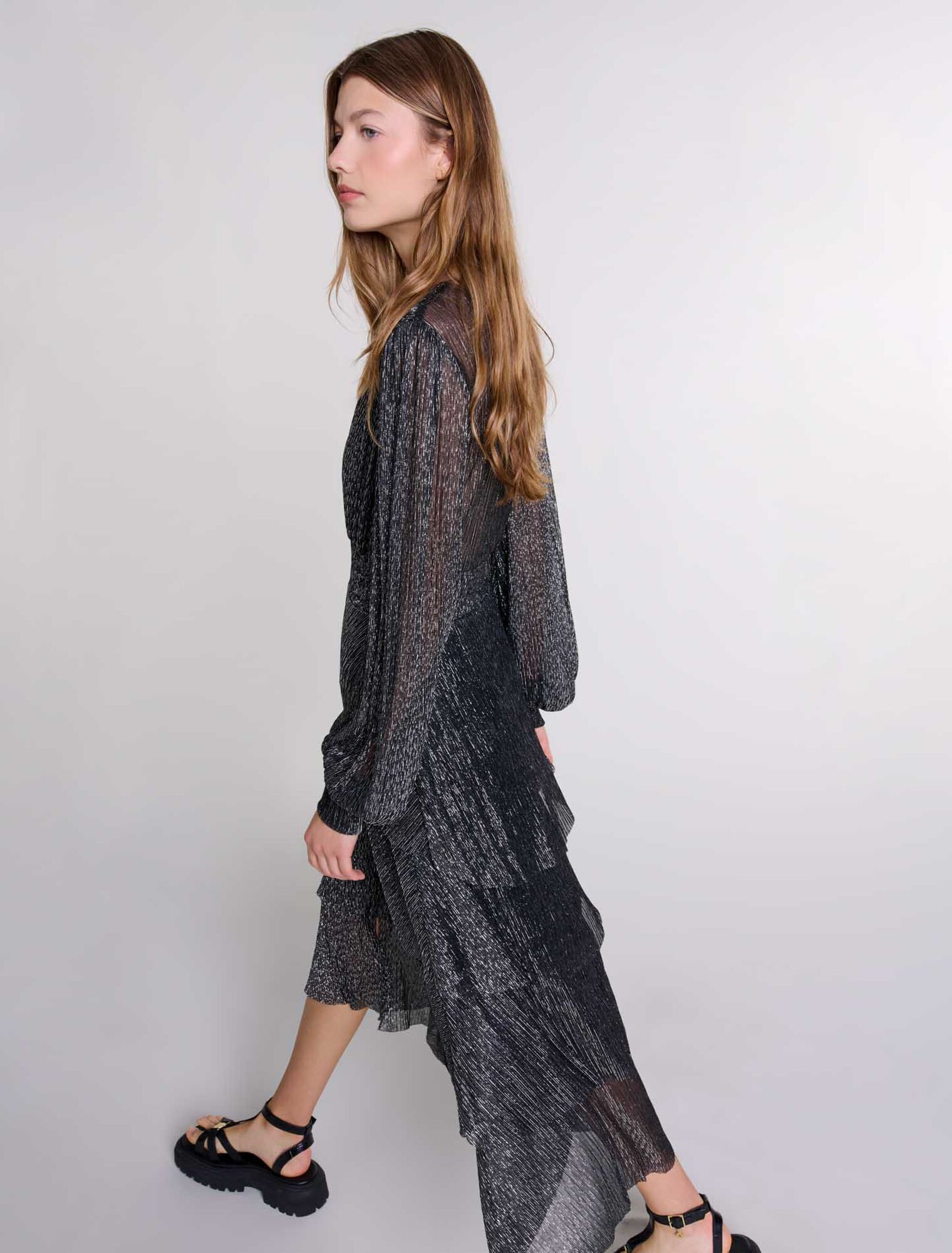 Vestido con volantes 