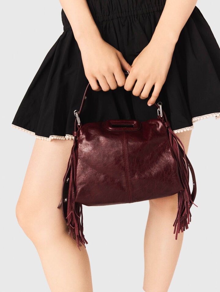Bolso Miss M mini de cuero