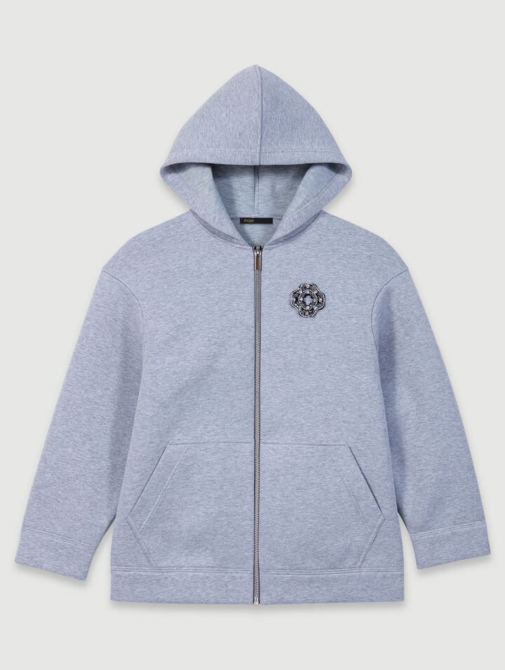 Sudadera estructurada