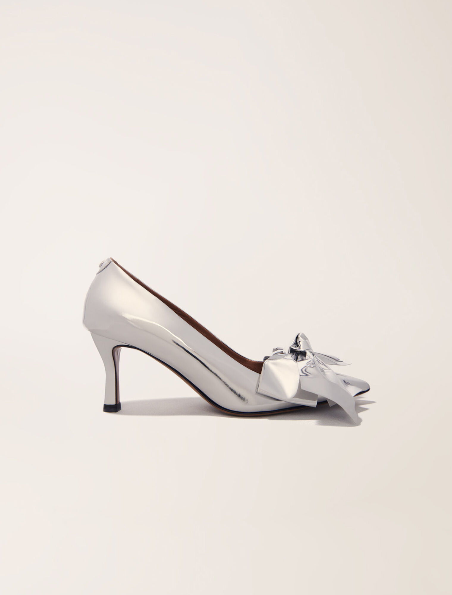 Zapatos de tacón de piel