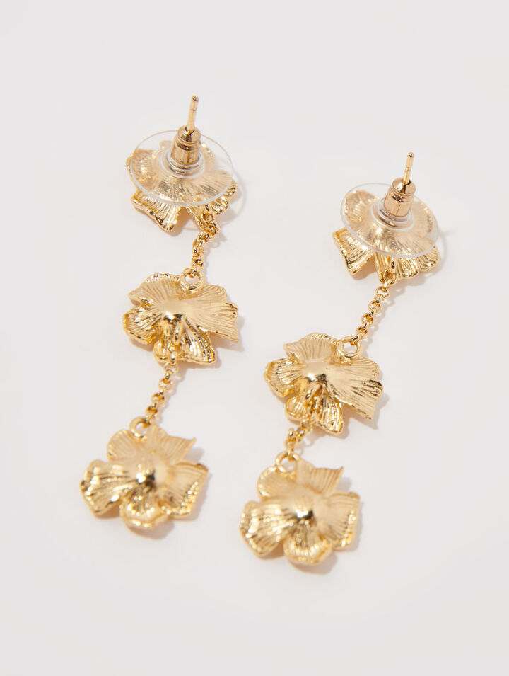 Pendientes flor