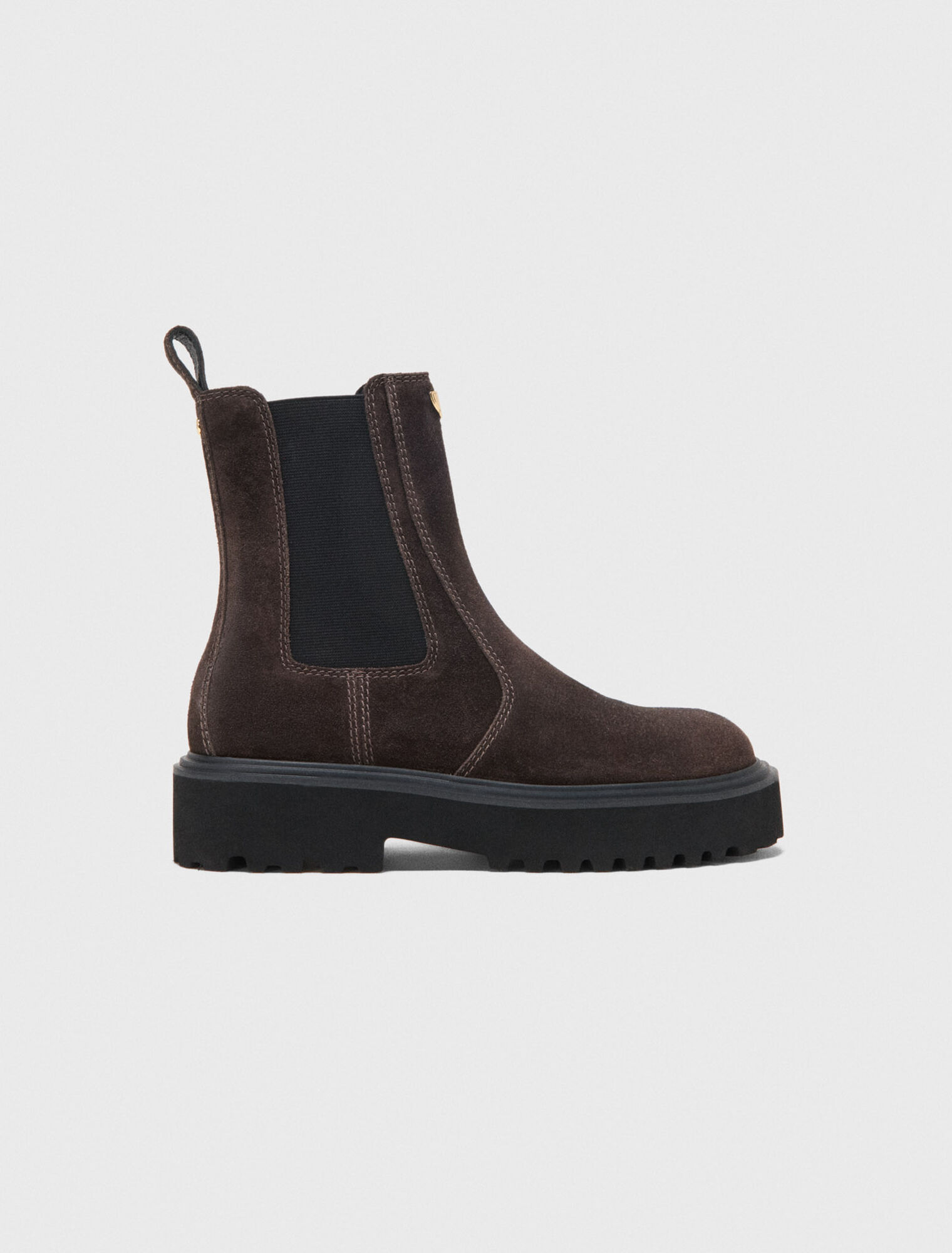 Botines chelsea de ante