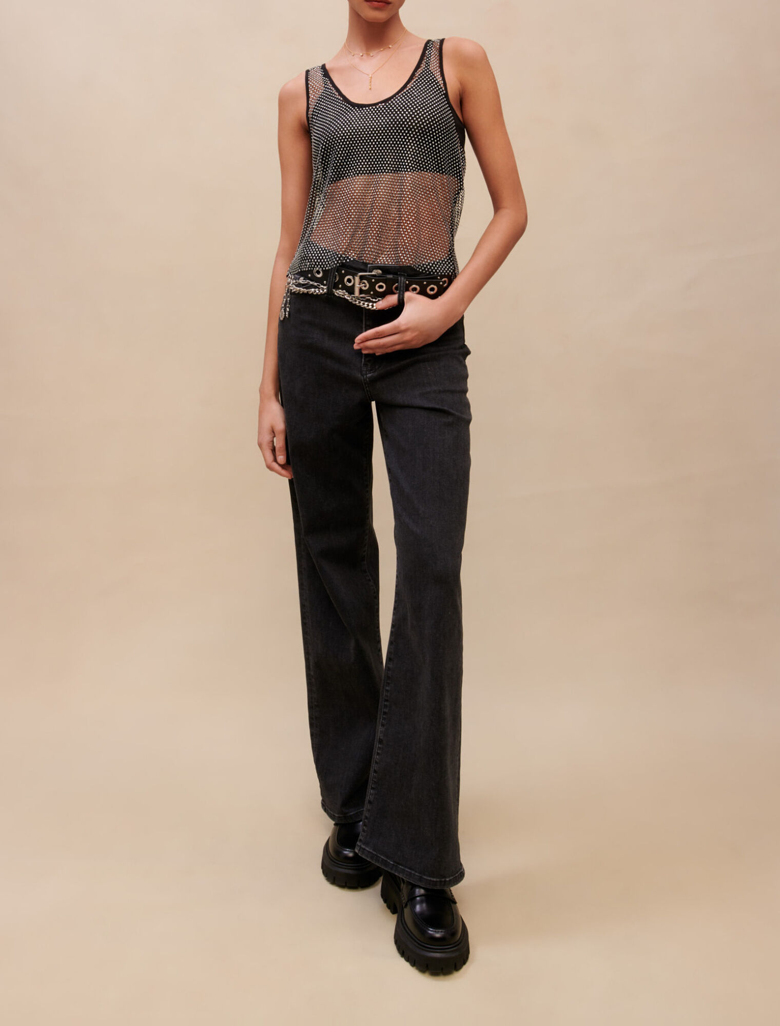 Top de strass