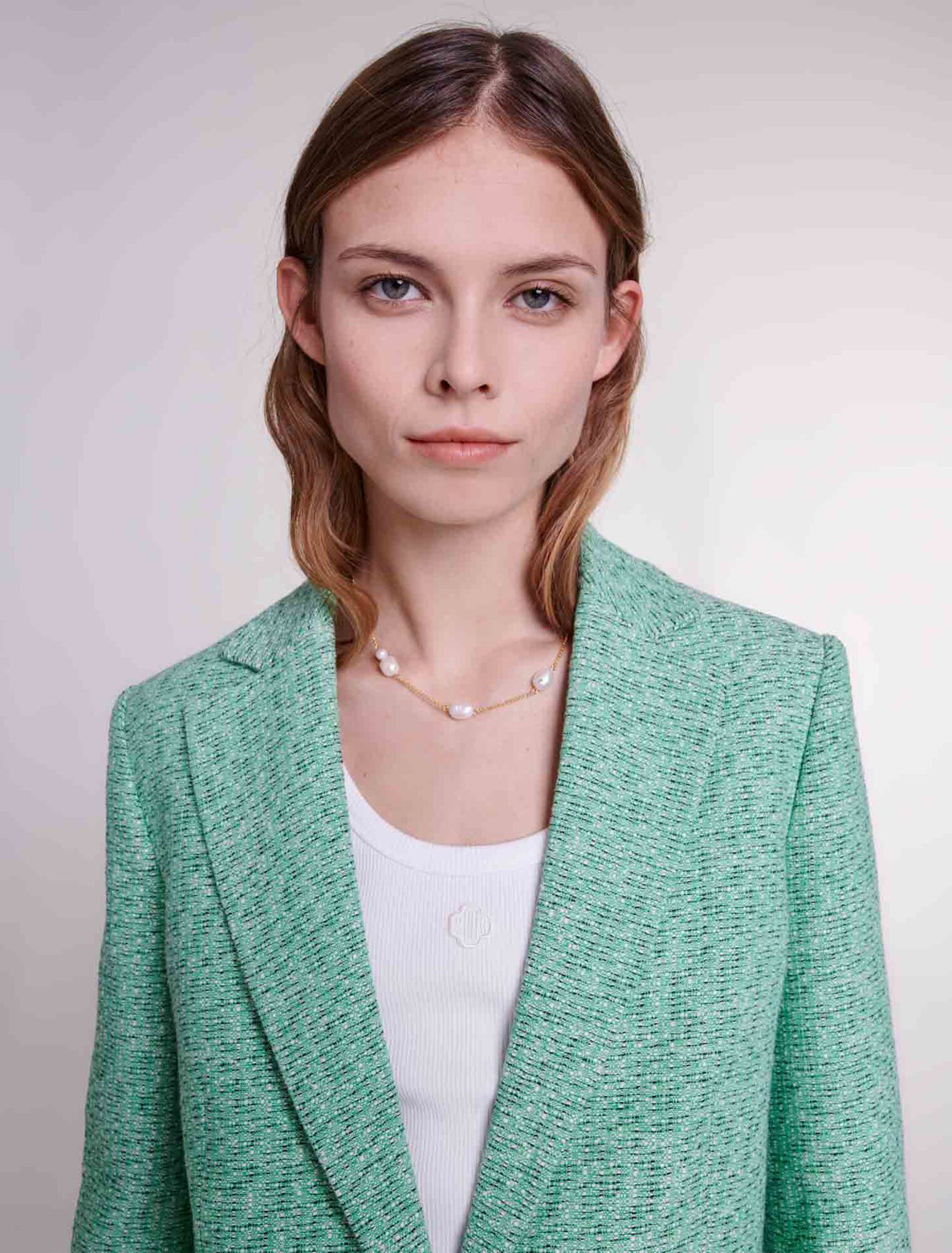 Chaqueta de tweed