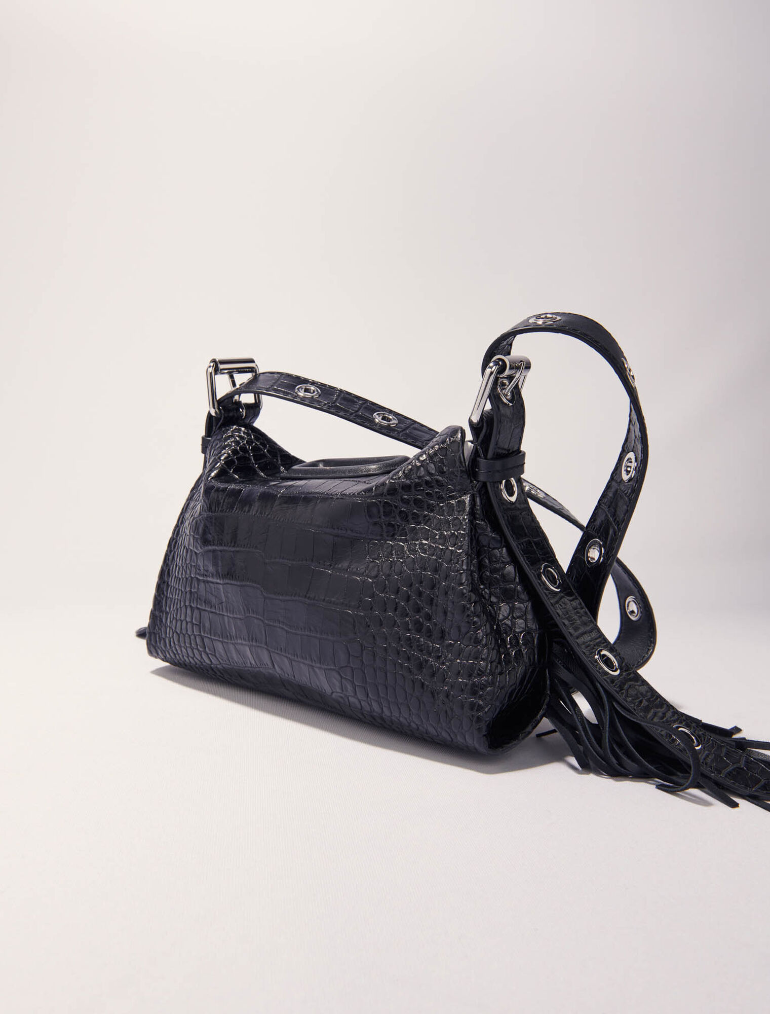Bolso Miss M mini de piel repujada