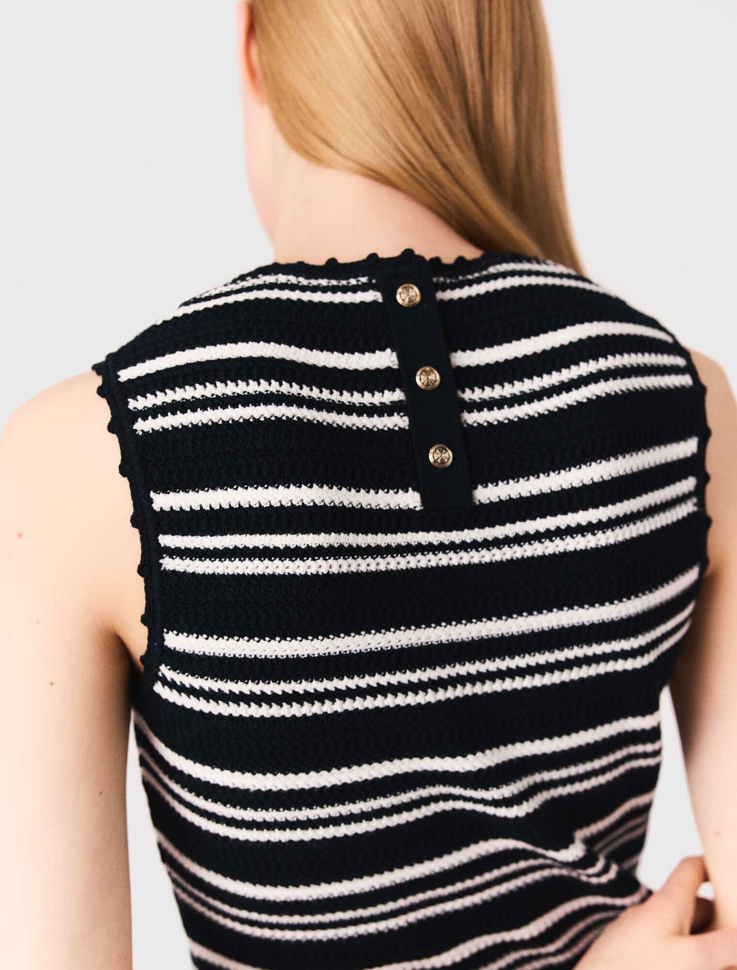 Vestido corto de ganchillo