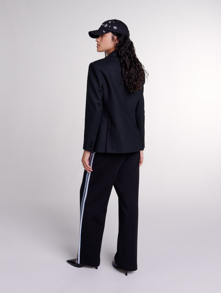 Chaqueta sastre bordada
