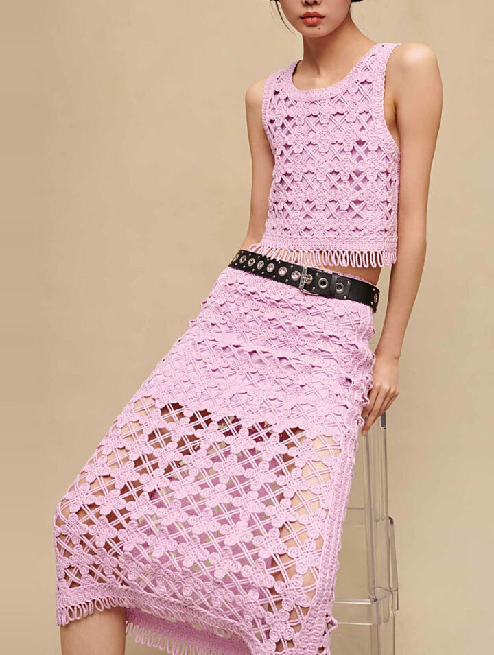 Top de crochet