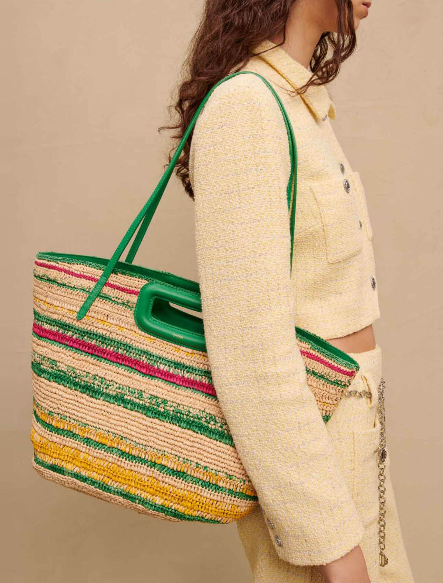 Chaqueta de sastre corta de tweed