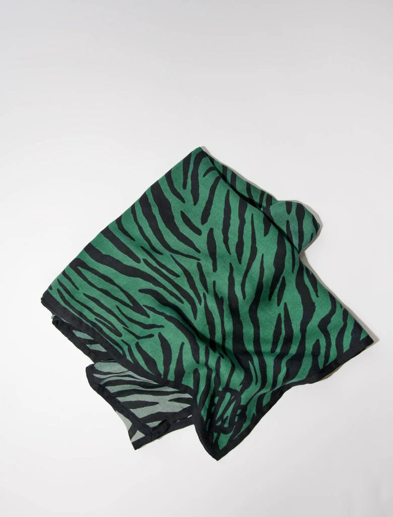 Pañuelo estampado de cebra
