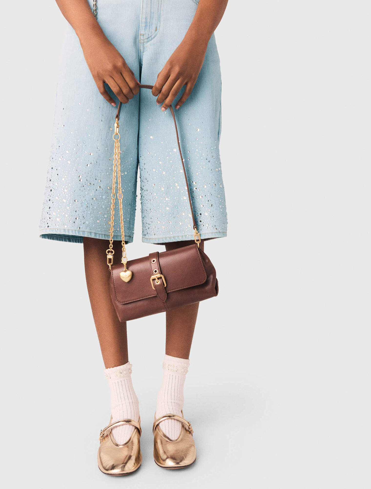 Miss M walk de piel vintage