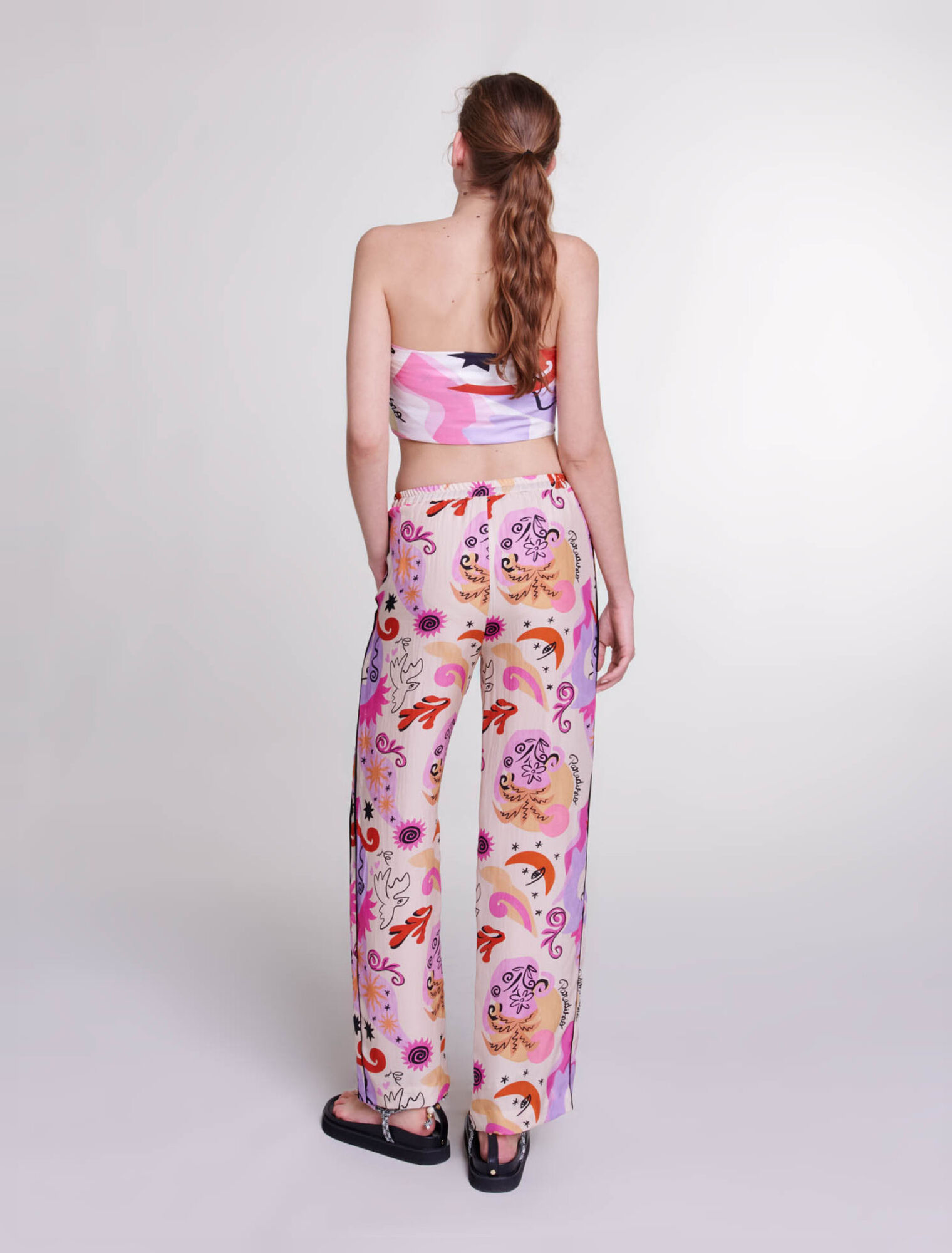 Pantalón de seda