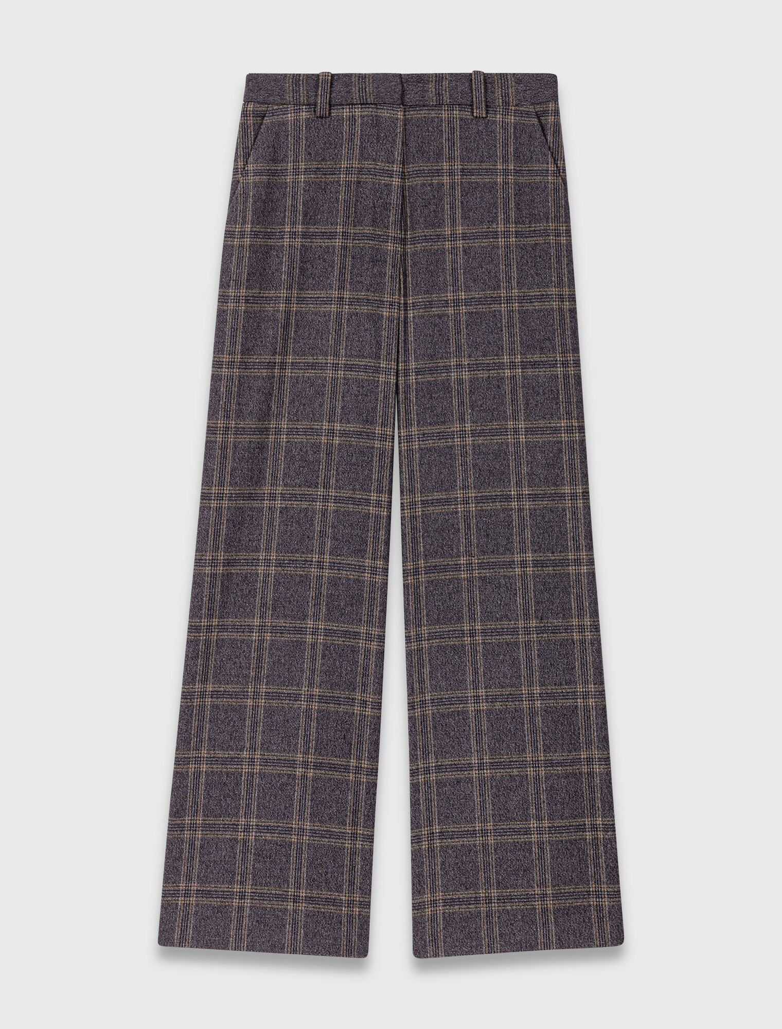 Pantalón de traje a cuadros