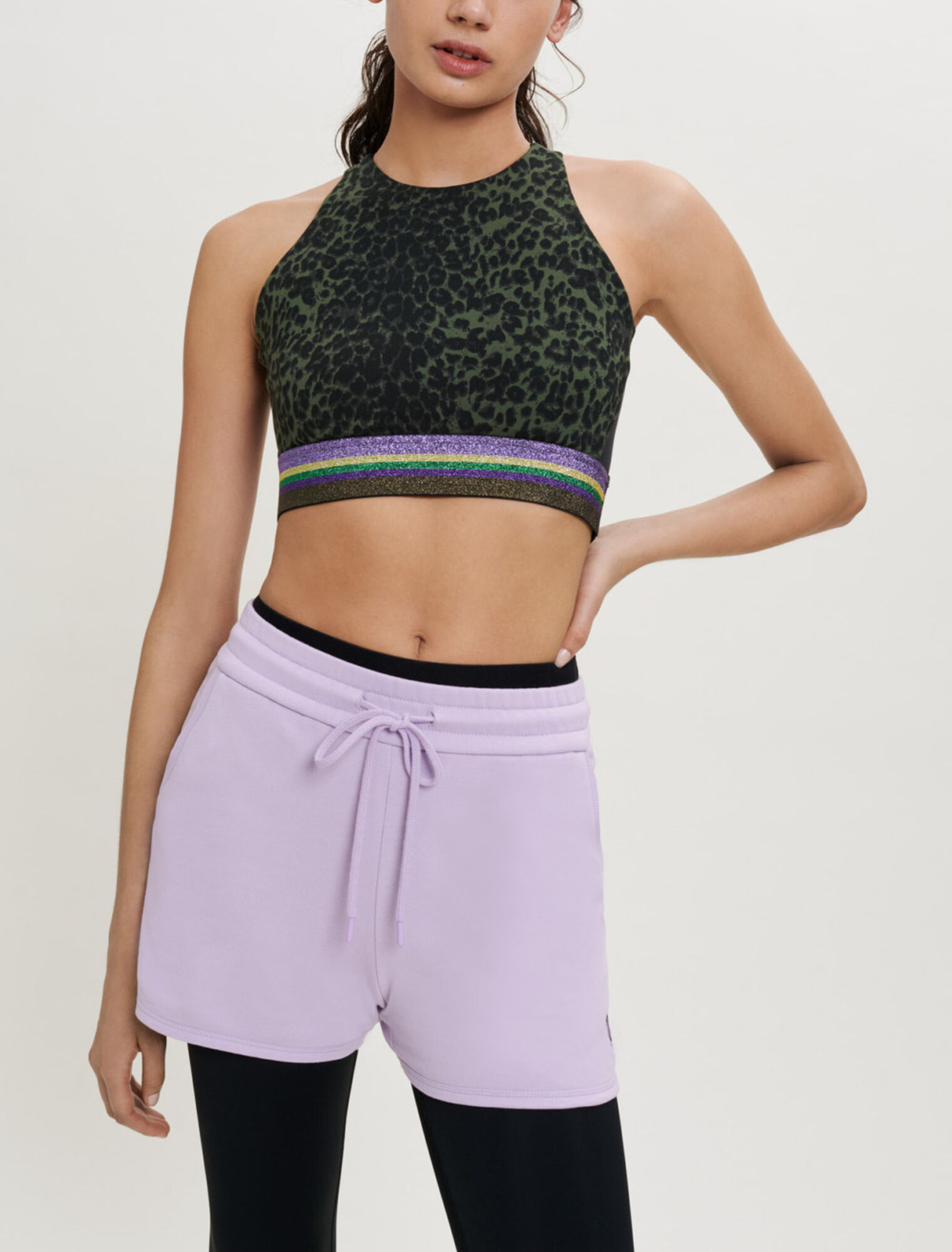 Pantalones cortos de felpa
