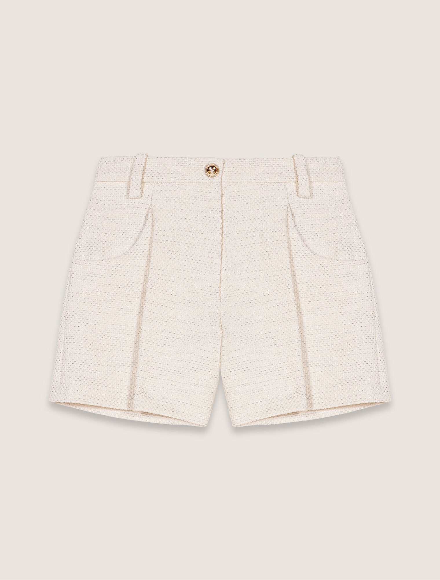 Short de tweed y lurex