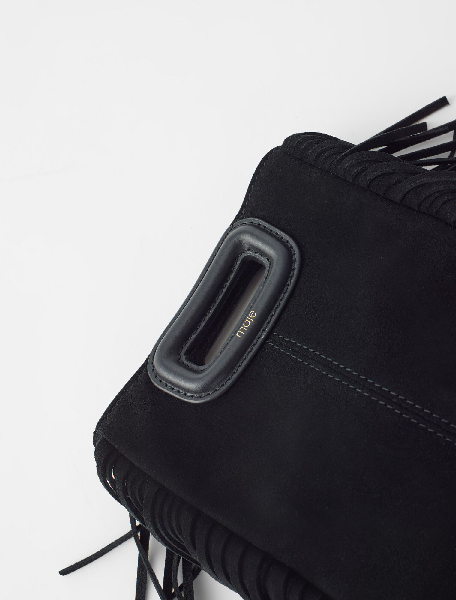 Bolso mini M de piel