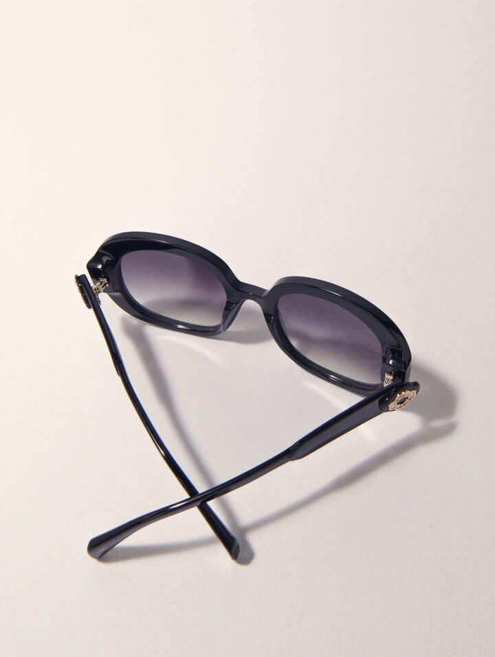 Gafas redondas de acetato