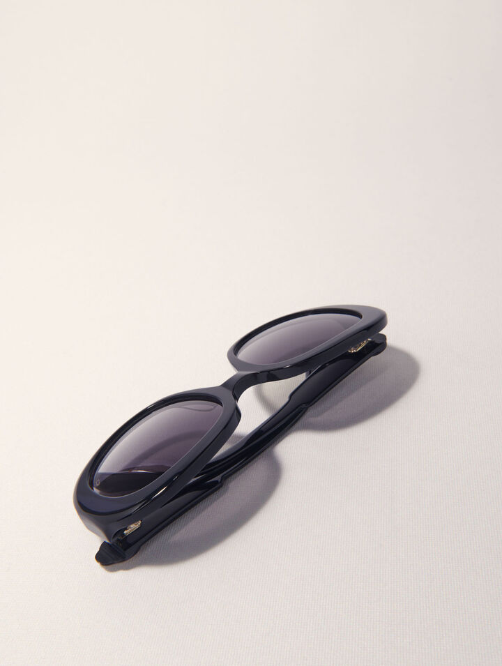 Gafas redondas de acetato