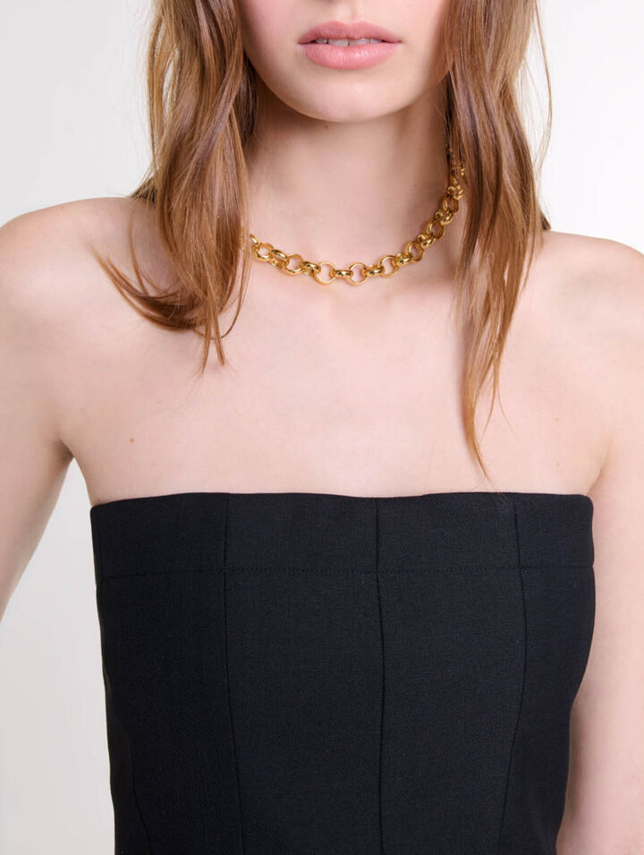 Top corpi&ntilde;o con fald&oacute;n