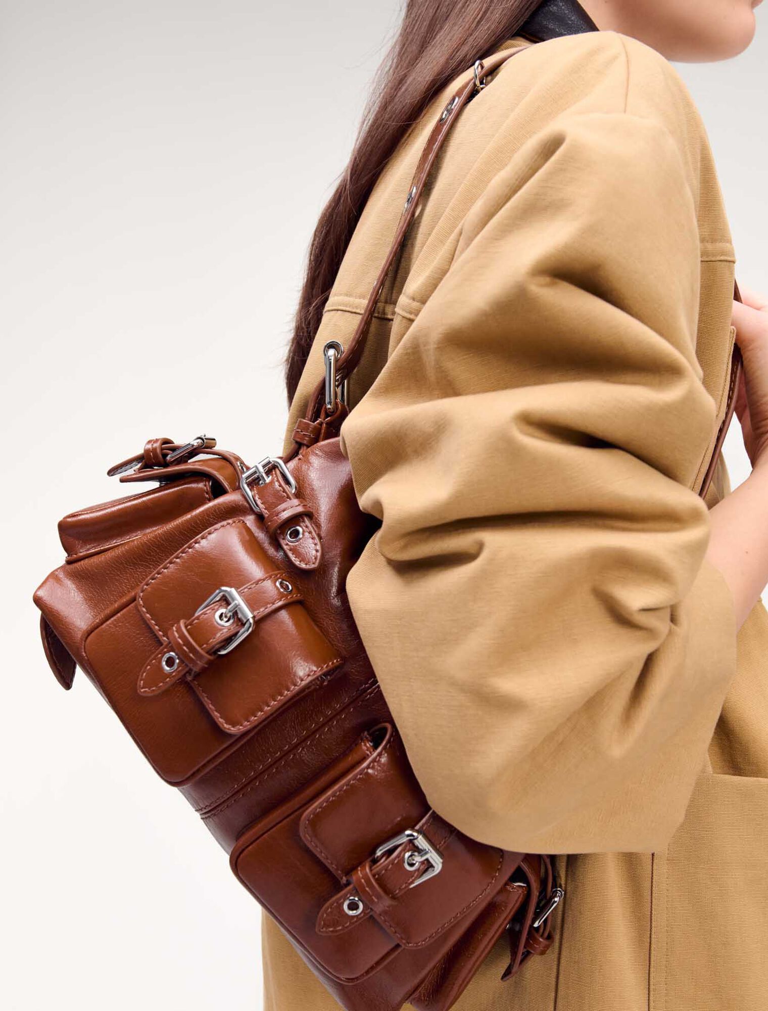 Bolso Miss M Mini cargo piel uso
