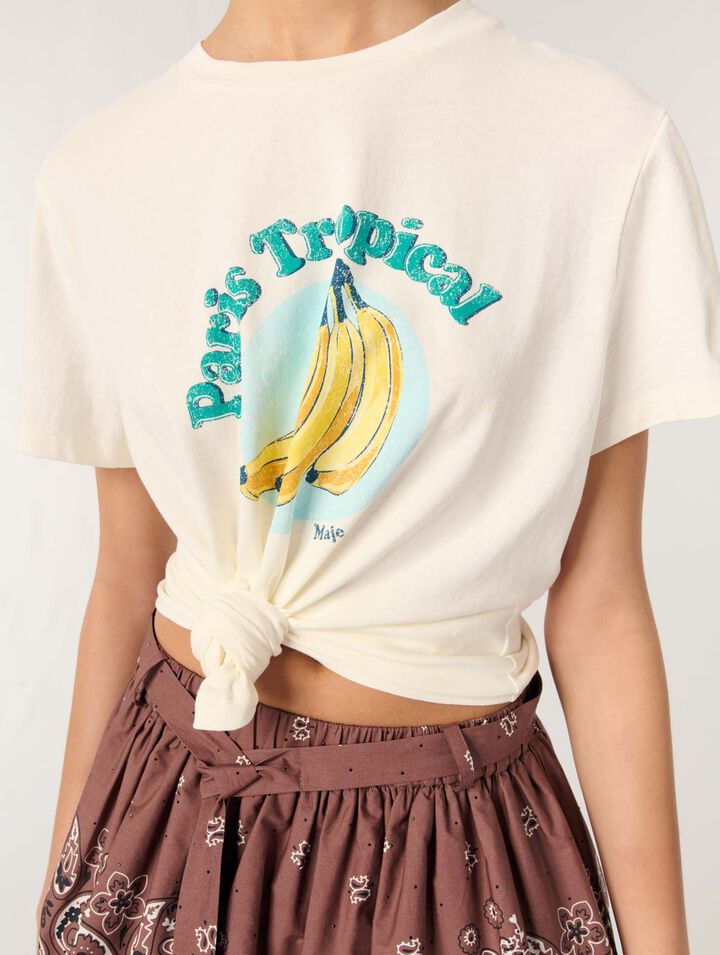Camiseta estampada