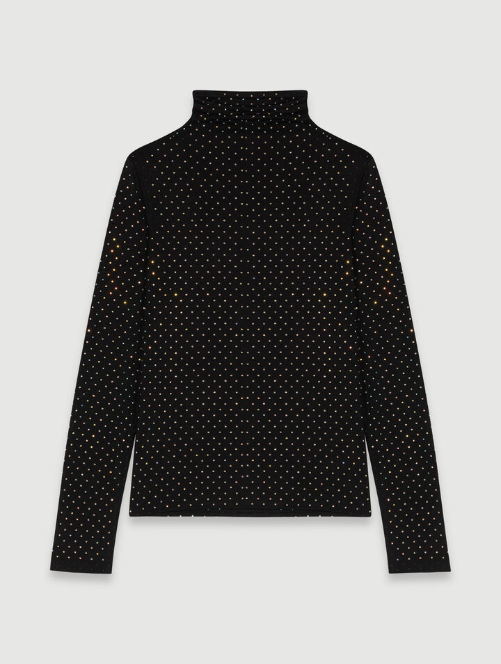 Top con strass