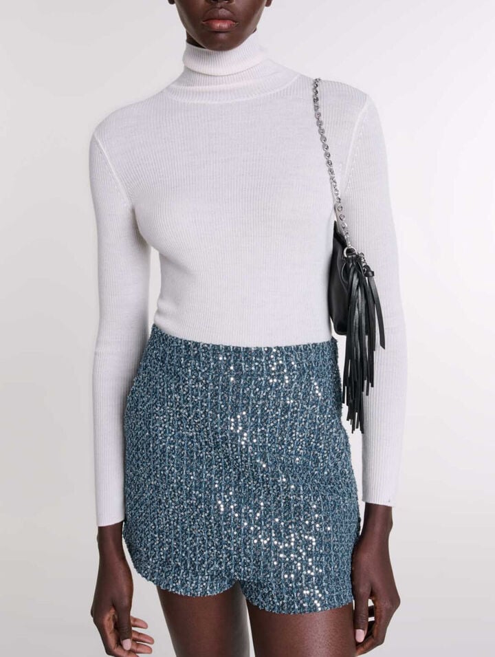 Pantal&oacute;n corto efecto trampantojo