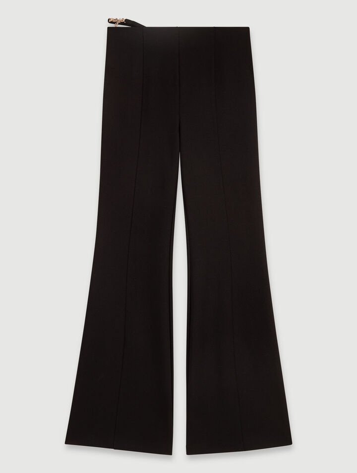 Pantalón con detalle de pedrería