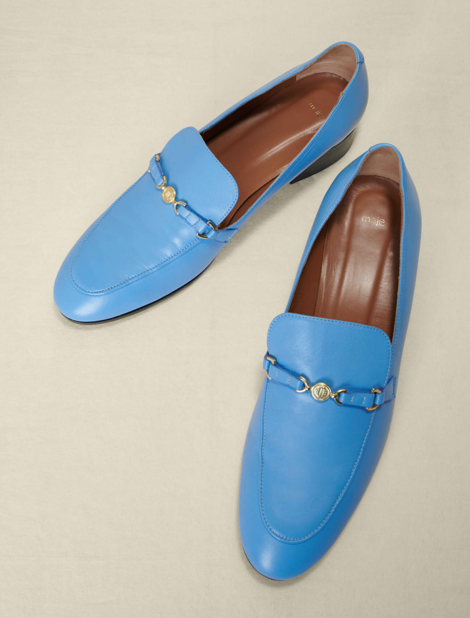 Mocasines de piel