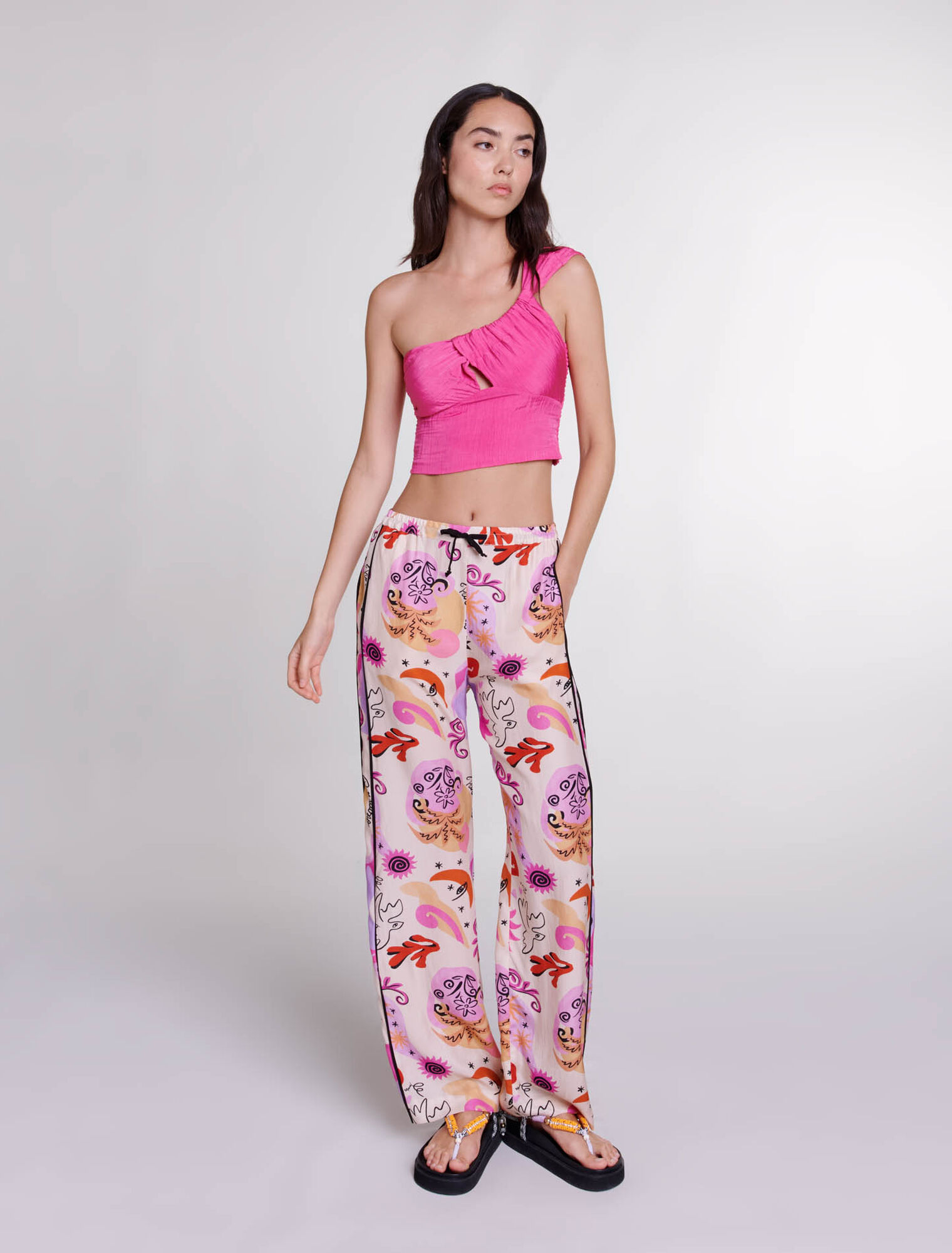Pantalón de seda