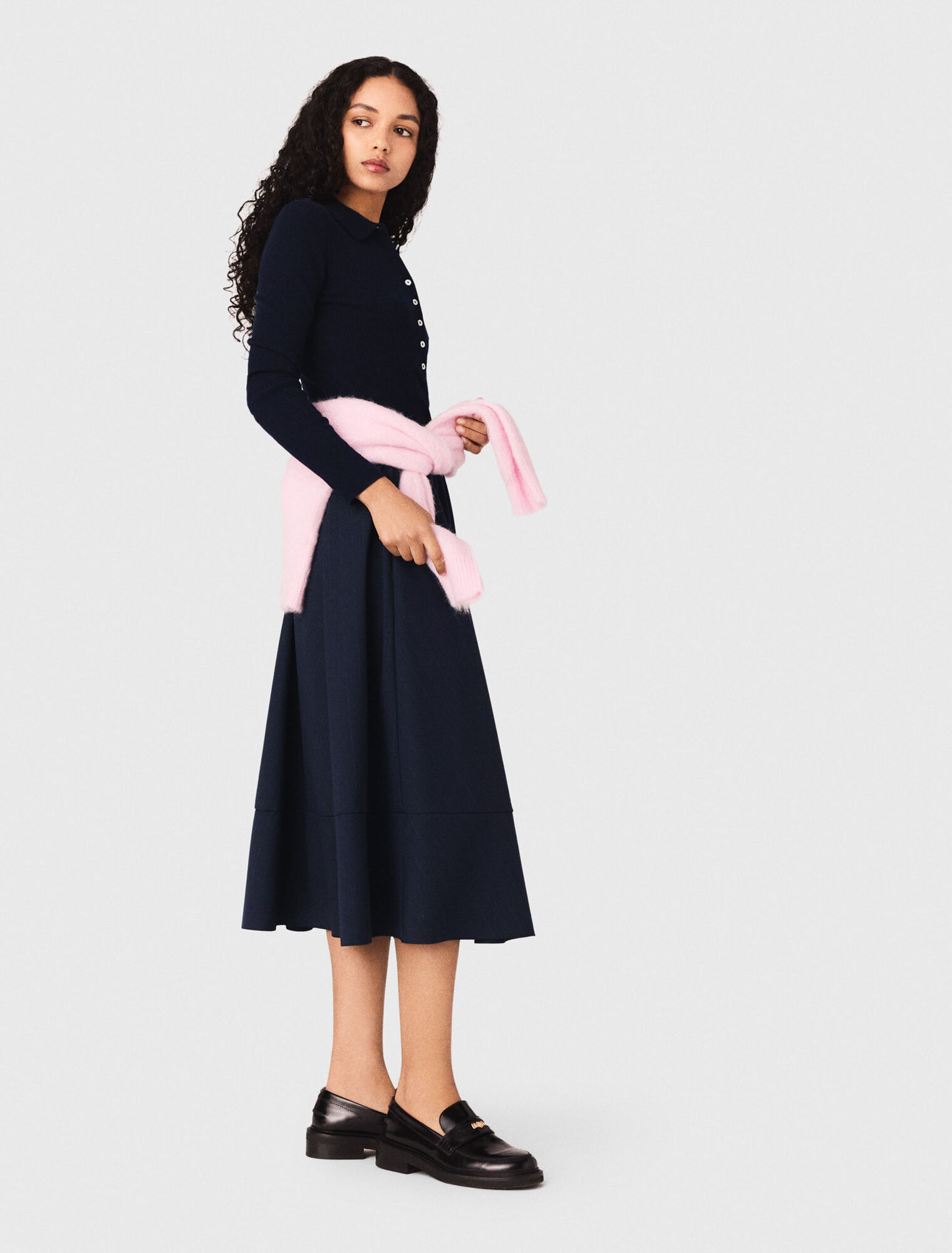 Jersey de canal&eacute; cuello polo