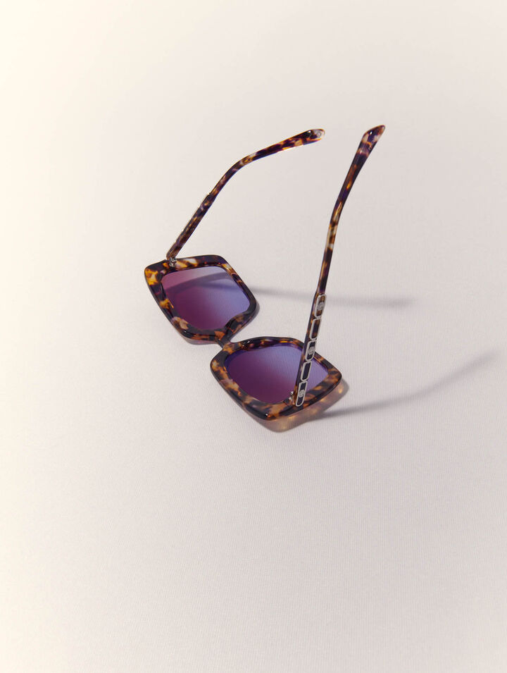 Gafas rectangulares de acetato