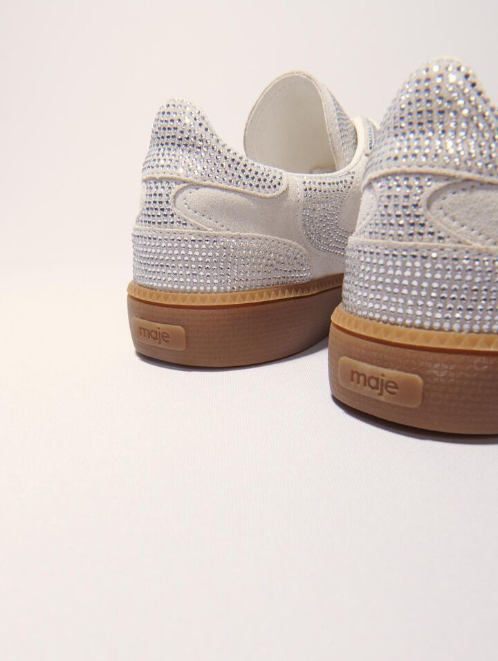Zapatillas casual de estrás