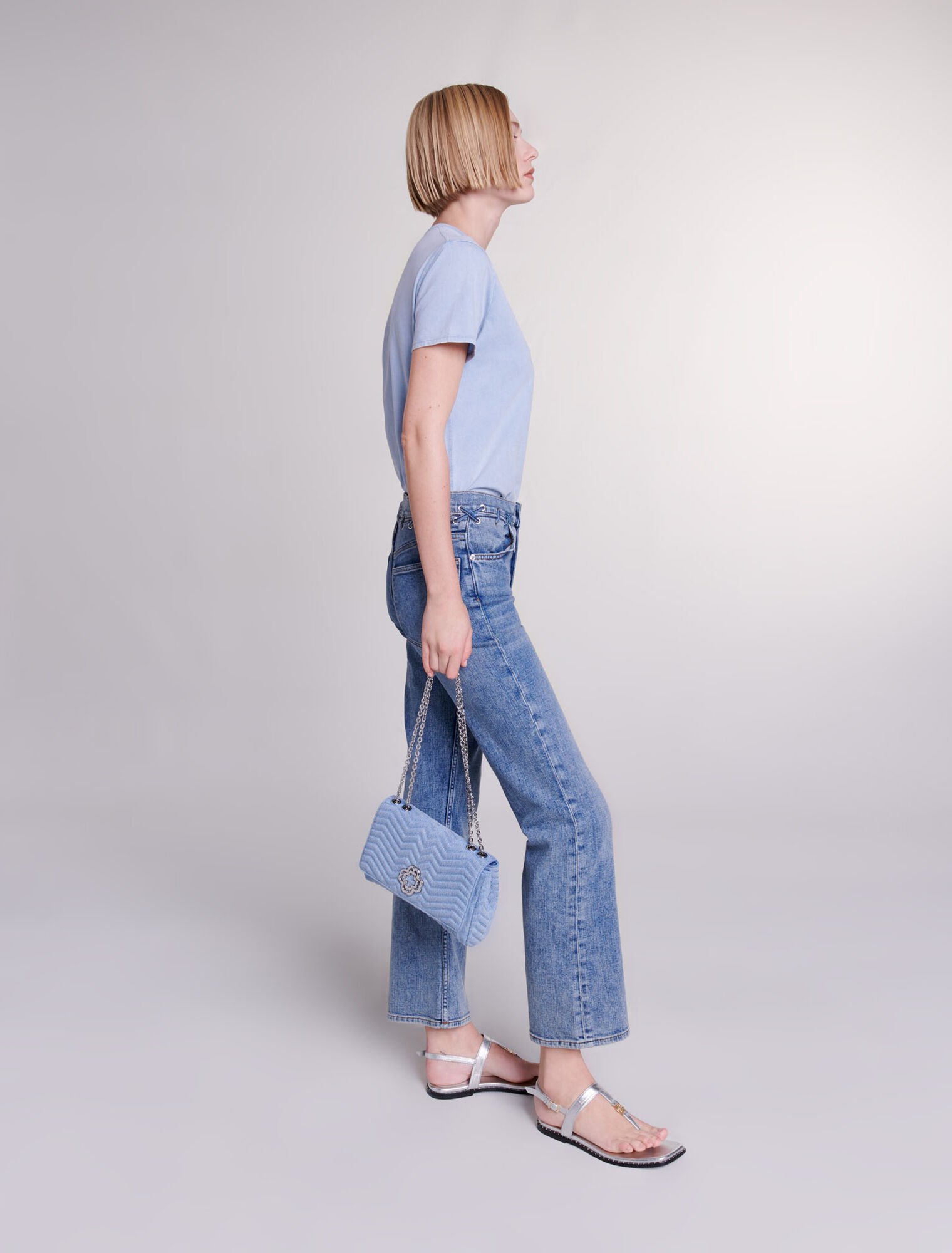 Sac Cloverbloom en denim