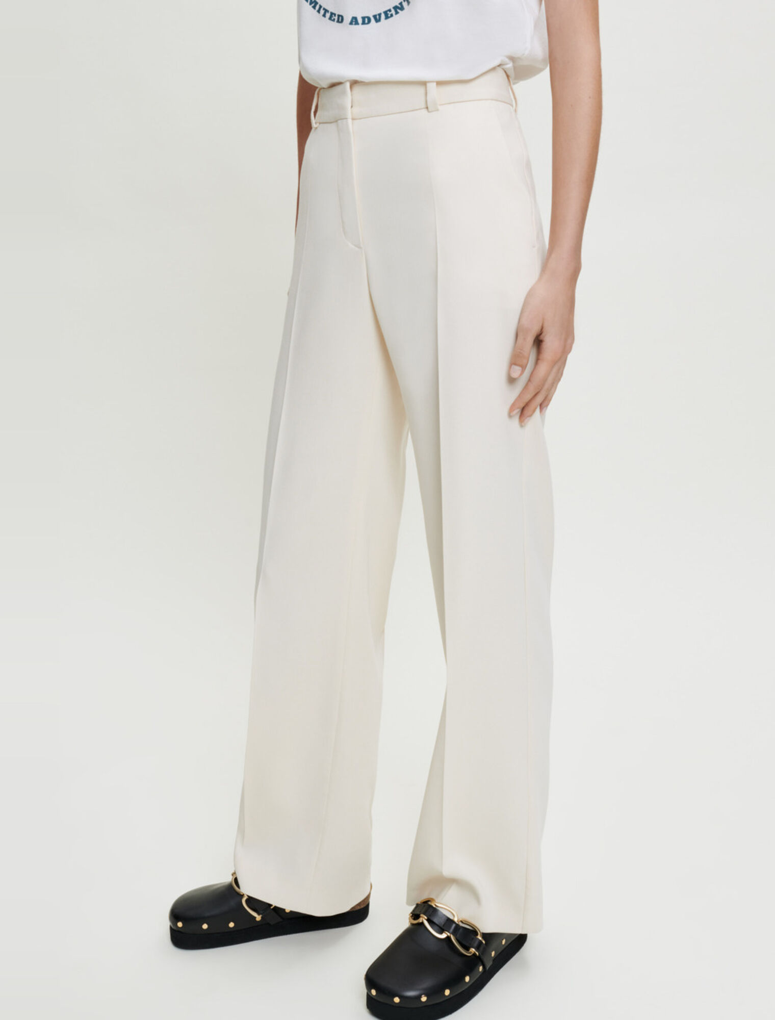 Pantalón de traje amplio 