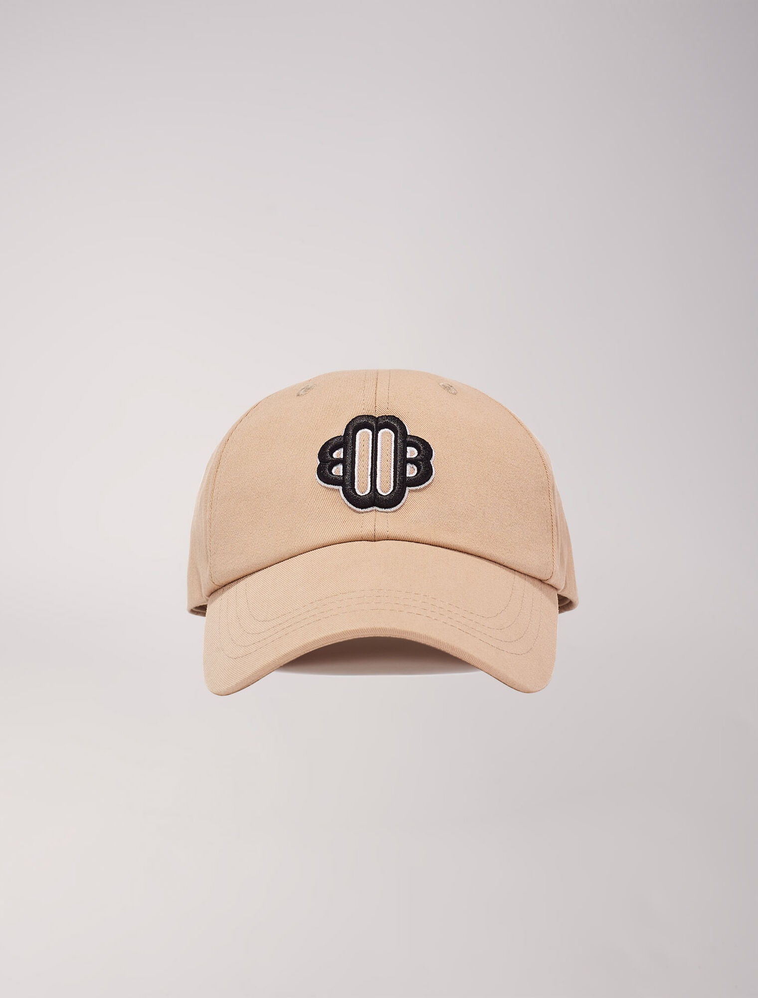 Gorra de algodón con logotipo Clover